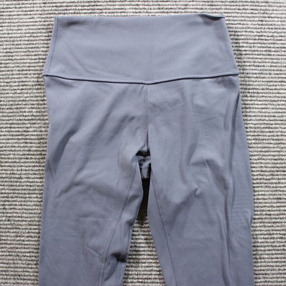 Lululemon Align Crop Leggings Women's 6 19" Inseam Gray High Rise - Picture 4 of 7